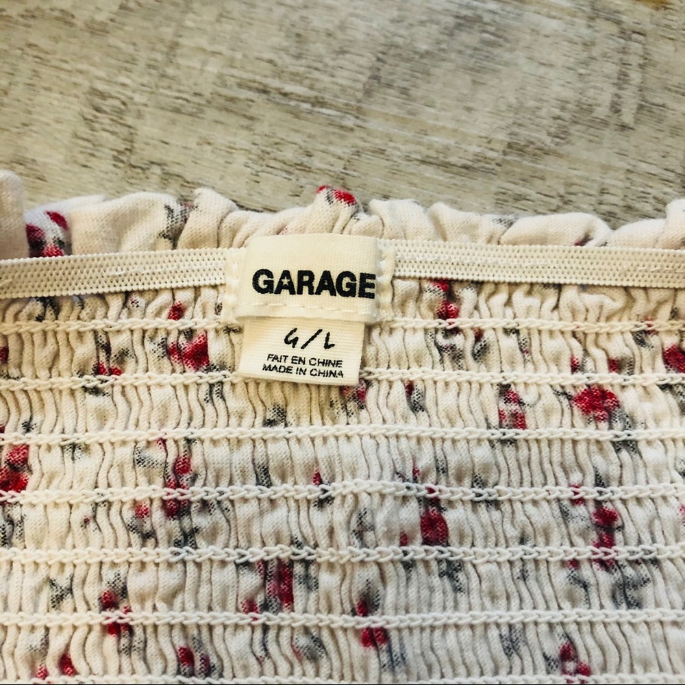 Garage Ruched Crop Top - Picture 7 of 7